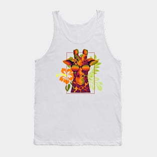 Giraffe Head Tank Top